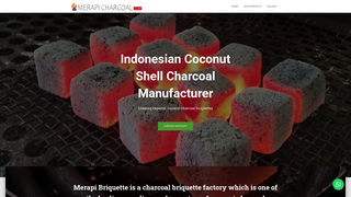 Thumbnail of merapicharcoal.com