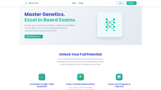 Thumbnail of genetutor.com