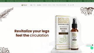Screenshot of ayucarelife.com