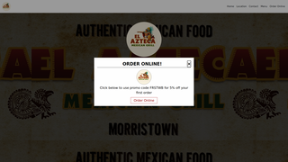 Thumbnail of myaztecamexicangrill.com
