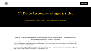 Thumbnail of ctdancelessons.com