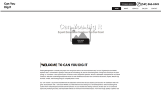 Thumbnail of excavationcontractorroseburg.com