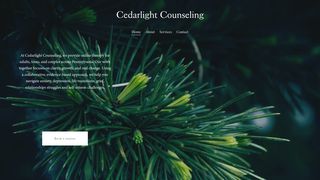 Thumbnail of cedarlightcounselingllc.com