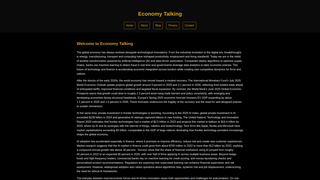 Thumbnail of economytalking.com