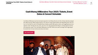 Thumbnail of cashmoneytour.com