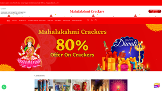 Thumbnail of mahalakshmicrackers.com