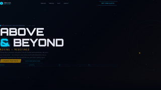 Screenshot of abovebeyondmoving.com