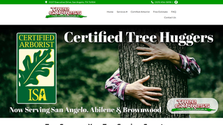 Thumbnail of treetrimmingbrownwood.com