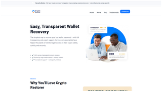 Thumbnail of cryptorestorer.com