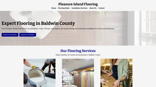 Thumbnail of pleasureislandflooring.com