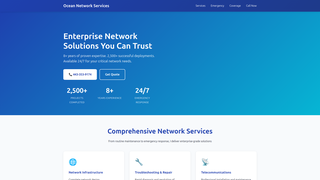 Thumbnail of ocean-network-services.com