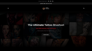 Thumbnail of tattoobrushes.com