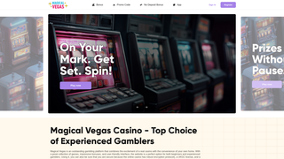 Thumbnail of magical-vegas.com