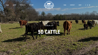 Screenshot of cattle5d.com