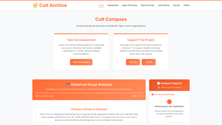 Thumbnail of cultcompass.org
