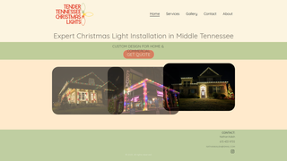 Thumbnail of tendertennesseechristmaslights.com