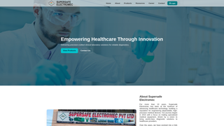 Thumbnail of supersafeelectromec.com