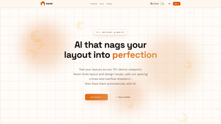 Screenshot of karencli.dev