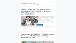 Thumbnail of roadsureinsurance.com
