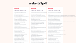 Thumbnail of website2pdf.com