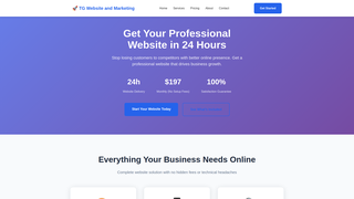 Thumbnail of tgwebsitemarketing.com