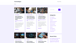 Thumbnail of technomagica.com