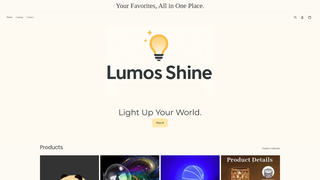 Thumbnail of lumosshine.com