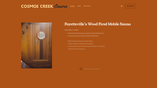 Thumbnail of cosmoscreeksauna.com