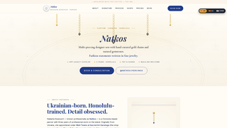 Screenshot of natkosart.com
