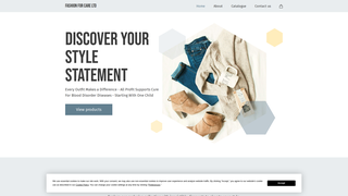 Thumbnail of fashionforcare.com