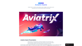 Thumbnail of aviatrix-game.net