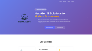Thumbnail of northxlabs.com