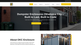 Thumbnail of dumpsterenclosuresokc.com