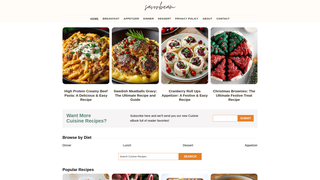 Thumbnail of savorbeam.com