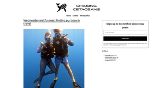 Thumbnail of chasingcetaceans.com