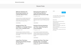 Thumbnail of minimaldomesticity.com