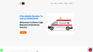 Thumbnail of shreetuljabhavaniambulance.com