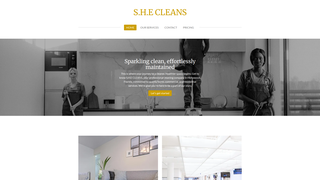 Thumbnail of s-h-e-cleans.com