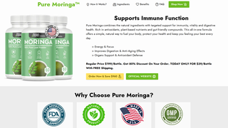 Thumbnail of pure-moringa.com
