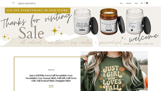 Thumbnail of lightandlabelgift.com