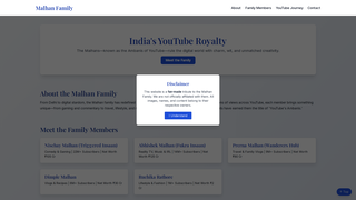 Thumbnail of malhanfamily.com