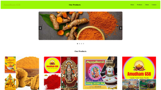 Thumbnail of amudham658.com