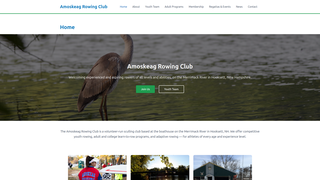 Screenshot of amoskeagrowingblog.com