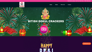 Thumbnail of nitishgokulcrackers.com