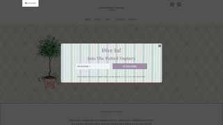 Thumbnail of thepottedtopiary.com