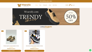 Thumbnail of wearzify.com