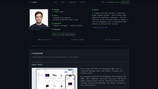 Screenshot of francocazal.com