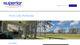 Thumbnail of superiorscreenporches.com