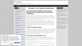 Thumbnail of fdaguidelines.com