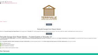Thumbnail of terryvillegaragedoorrepairmaster.com
